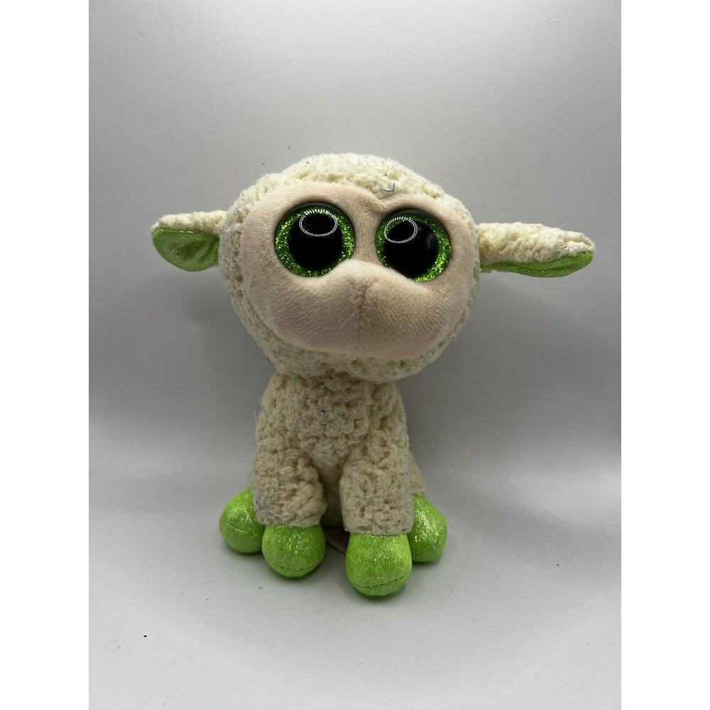 TY Beanie Baby Babies Stuffed Animal Plush Boo Lamb 2015
